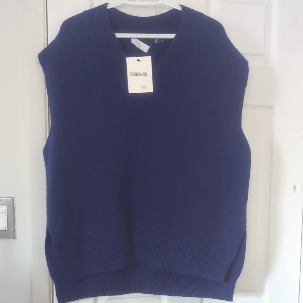 Oak and Fort Oversized Sweater Vest